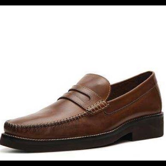 Bond + Dunn Other - ⬇️$40. Bond + Dunn Tan Cal Leather Penny Loafers